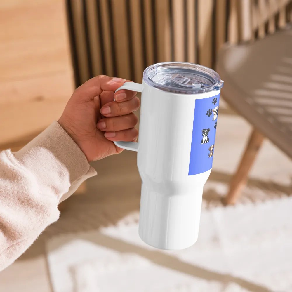 Paws and Puppies Insulated Travel Mug product image (7)