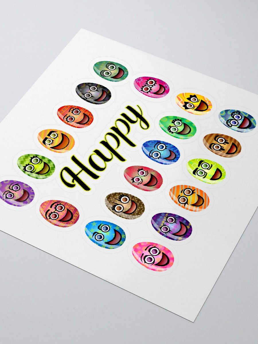 Happy Eggs Kiss Cut Stickers product image (9)