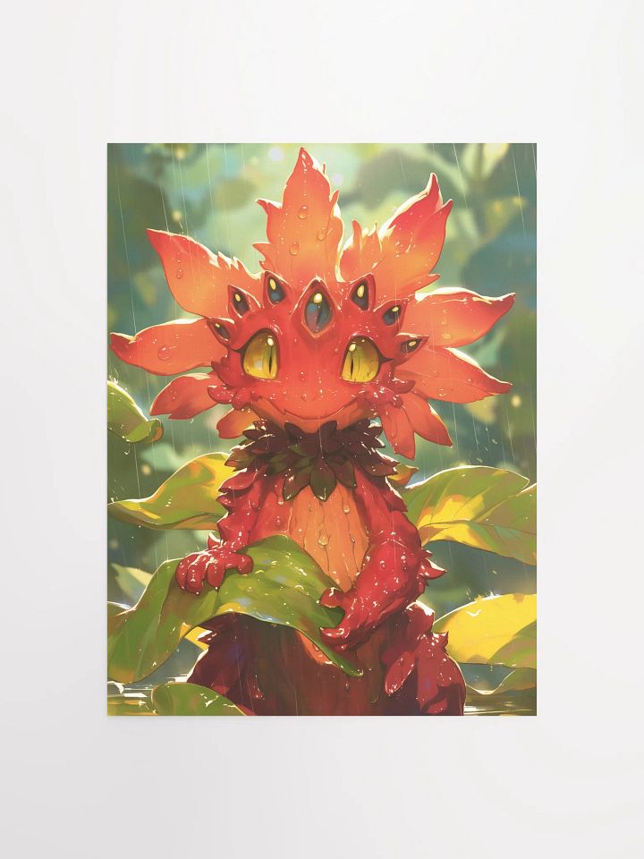 Whimsical Flora-Beast Poster product image (1)
