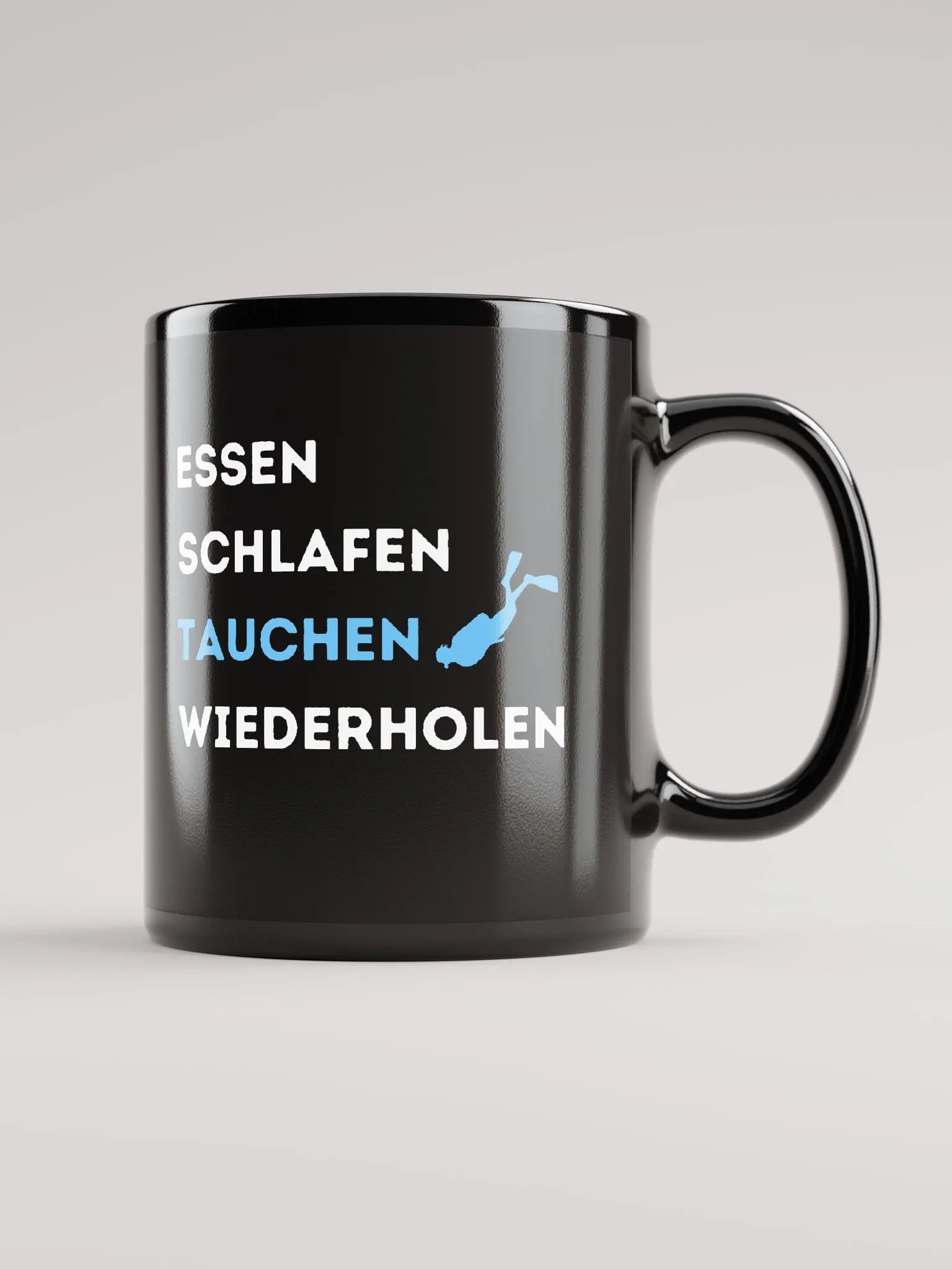 Essen Schlafen Tauchen Mug product image (3)