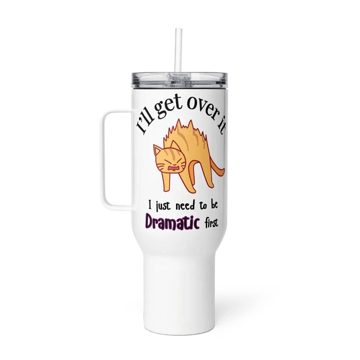 Dramatic 40oz Travel Mug with Handle product image (2)