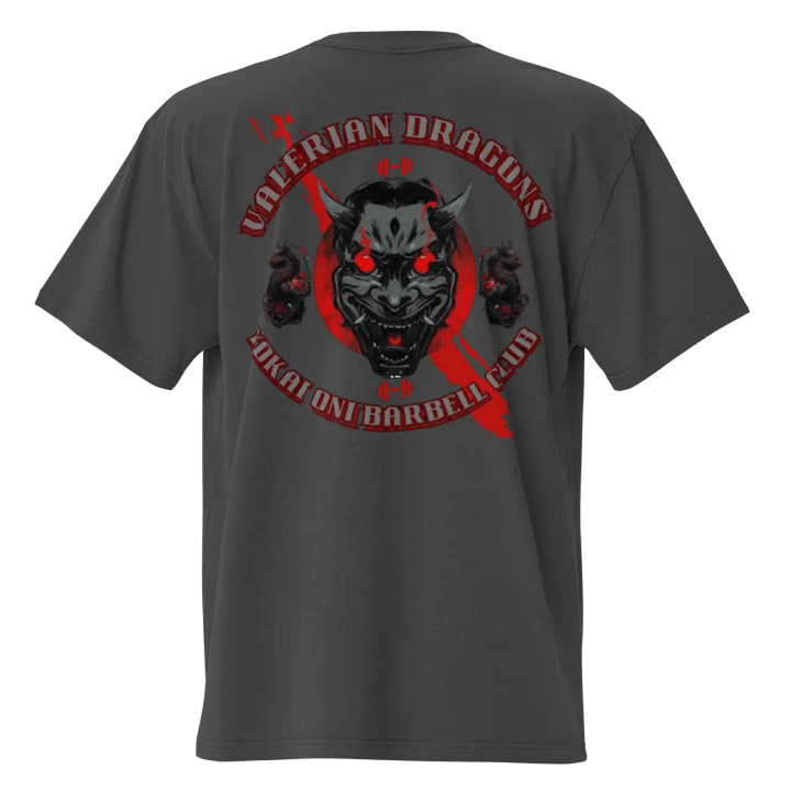 ONI BARBELL CLUB OVERSIZED TEE product image (4)