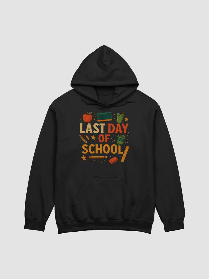 Last Day of School Hoodie – Retro Teacher Hoodie for the Final Bell product image (7)