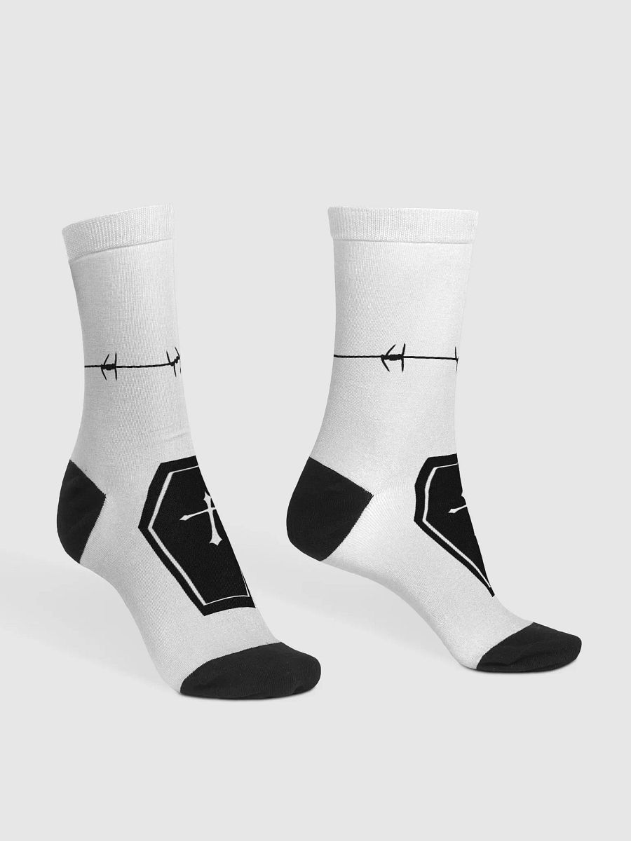 Barbed Wire Coffin Socks product image (3)