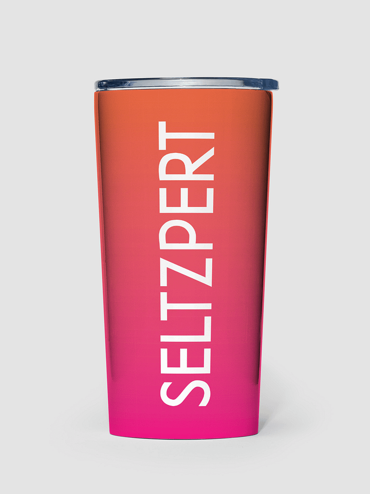 Seltzpert Drink Tumbler | Tequila Sunrise product image (1)