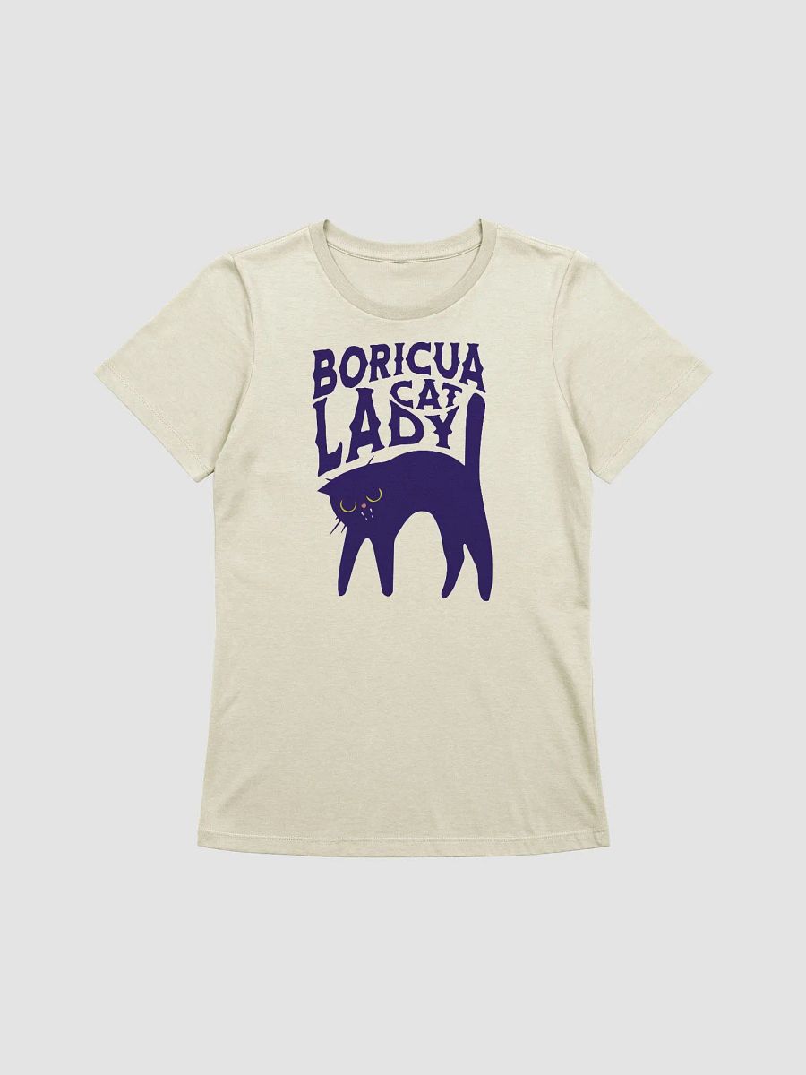 Boricua Cat Lady Camiseta de Mujer product image (1)