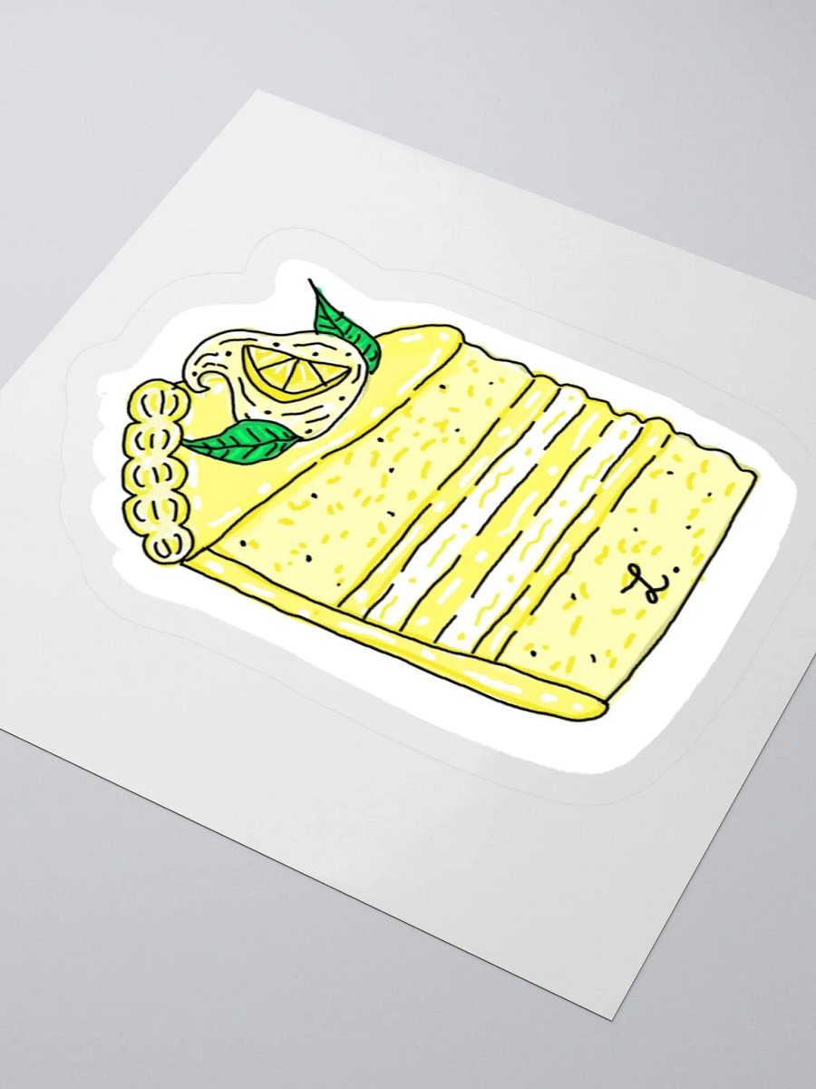 Lemon Layered Cake Sticker Set product image (9)