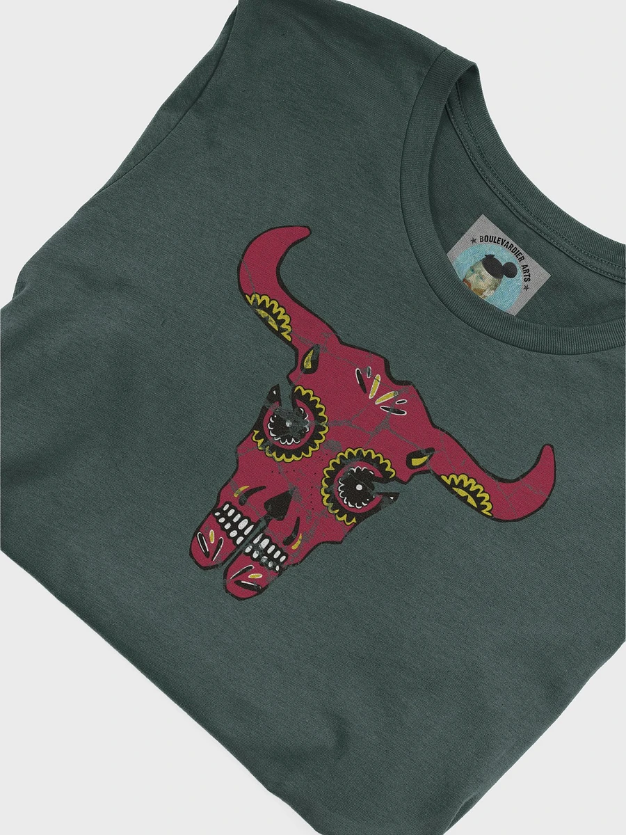 Sugar Cow Skull Unisex T-shirt product image (57)