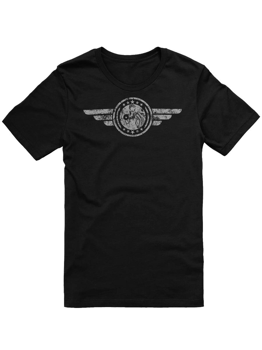 Iron & Grace: Vintage Style Women's Fitness Emblem Tee | Strong & Stylish Workout Top product image (2)