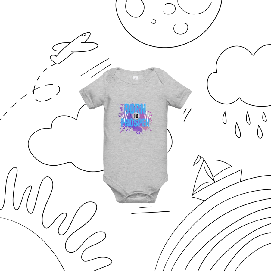Born to Prosper Baby Onesie product image (6)
