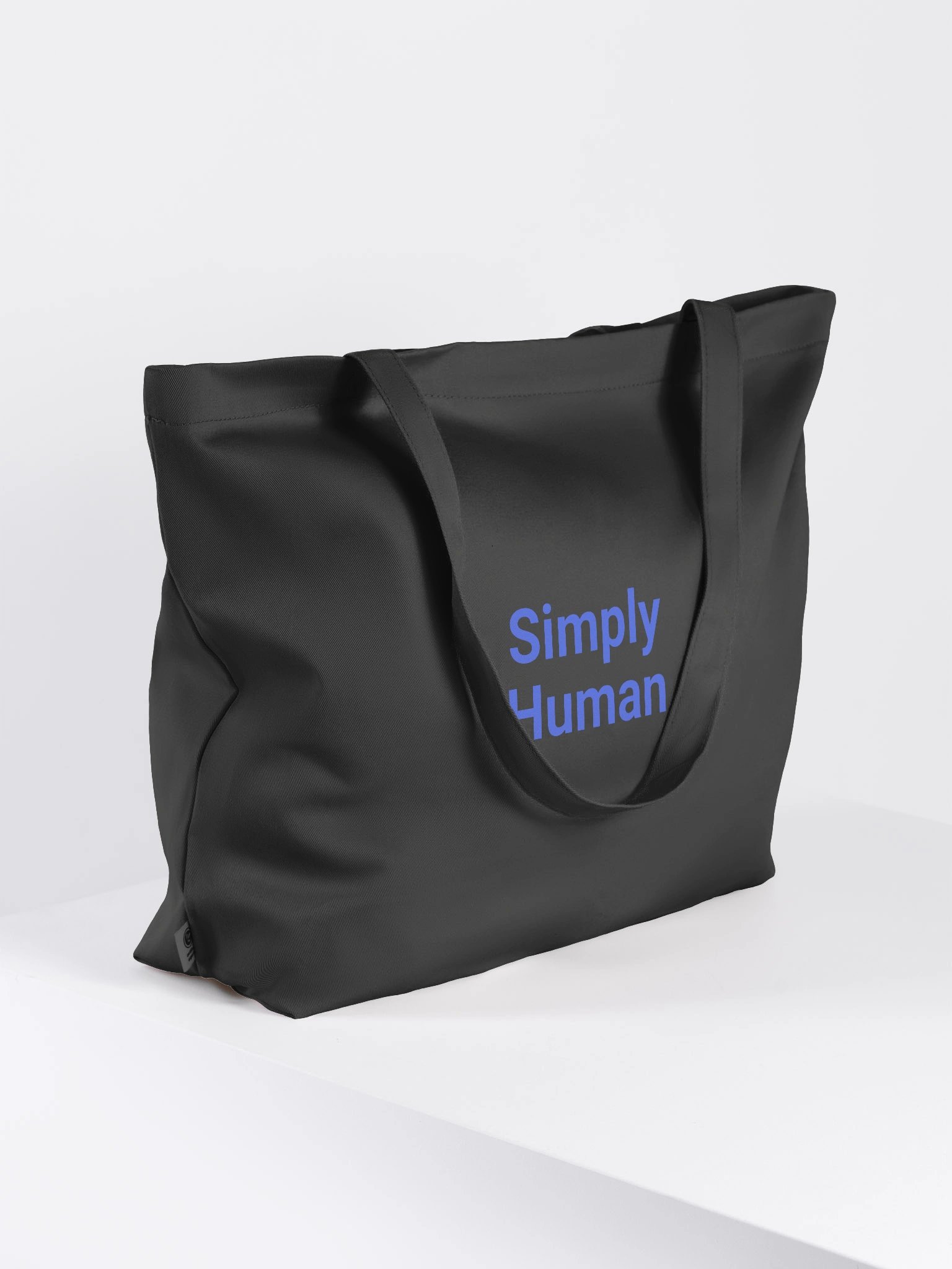 “Simply Human” My Vibe Black Tote Bag #2 product image (4)