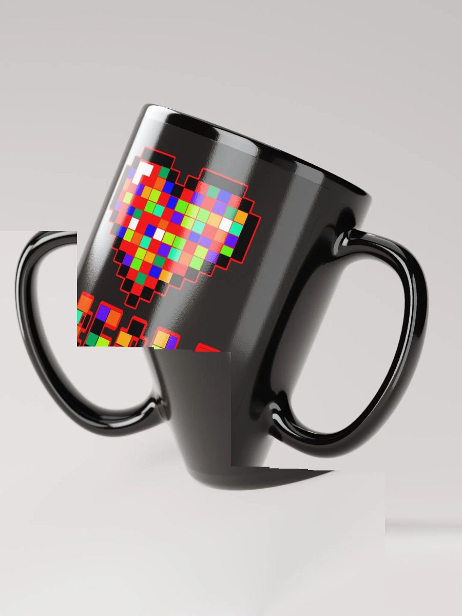 I Heart Perler Beads Dark Mug product image (4)