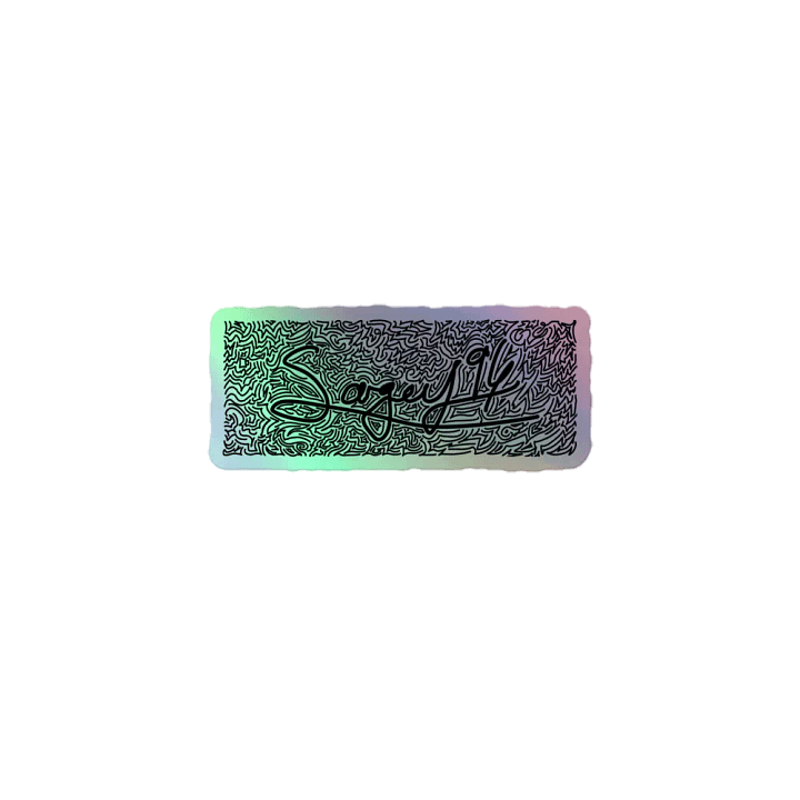 Sargey's Mindless Wandering Holographic Sticker product image (1)
