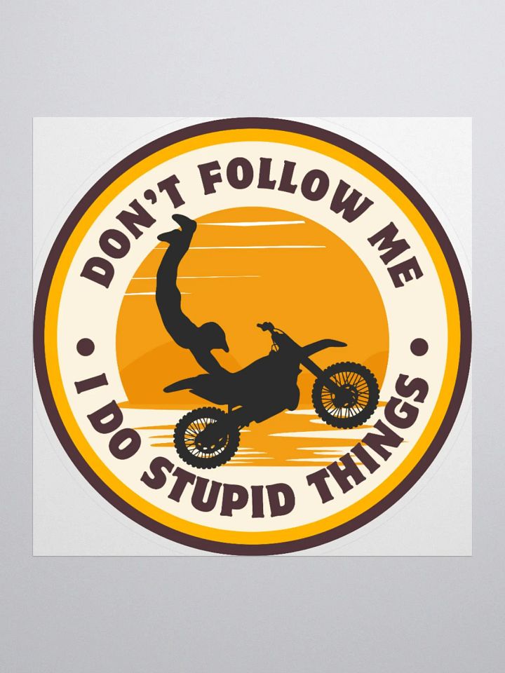 Stupid Things Sticker product image (2)