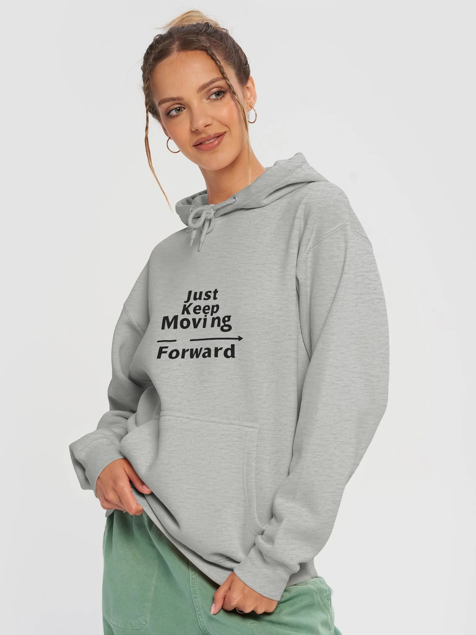 Just Keep Moving Forward Arrow Hoodie product image (8)
