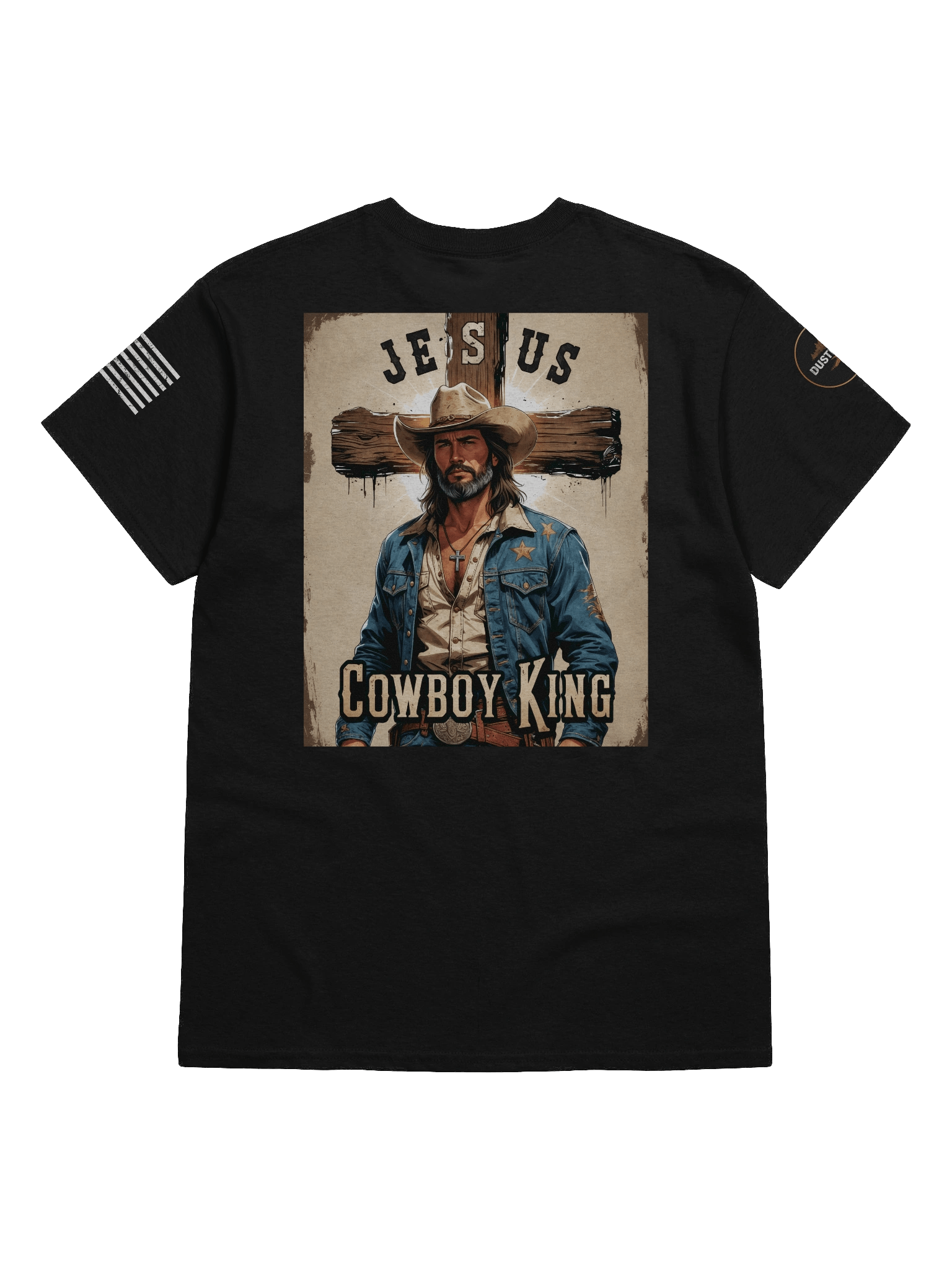 Jesus Cowboy King T-shirt product image (6)