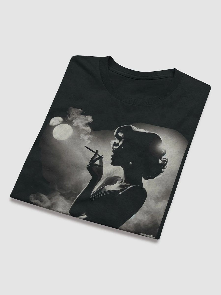 Elegant Noir Femme Fatale (Front Print Womens Tee) product image (5)