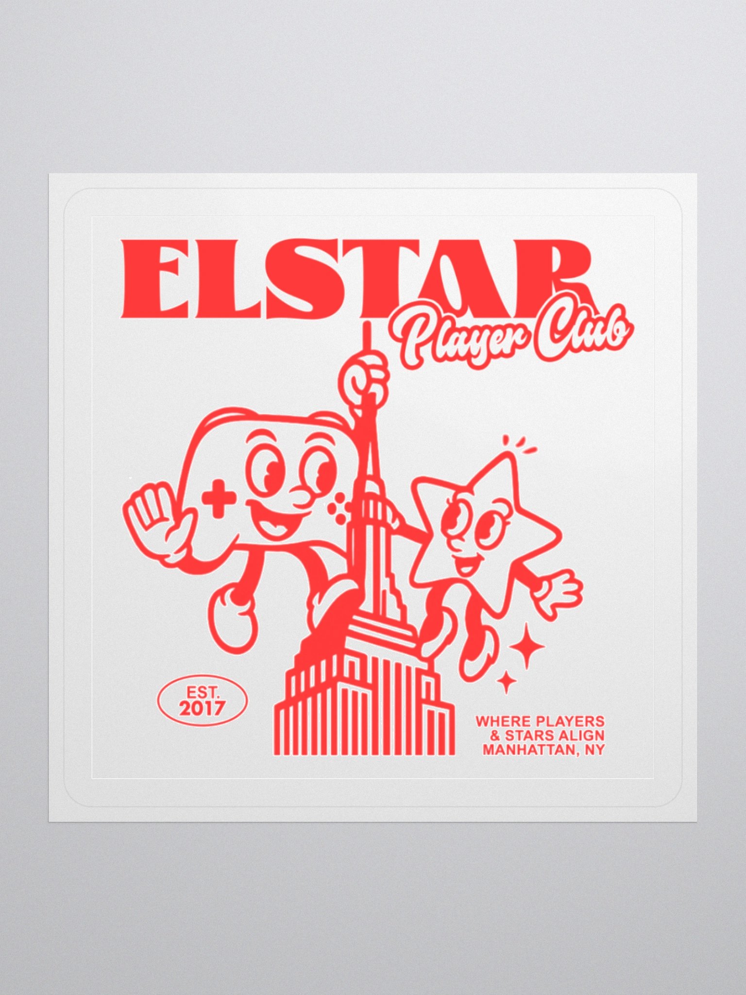 elStar Player Club sticker product image (2)