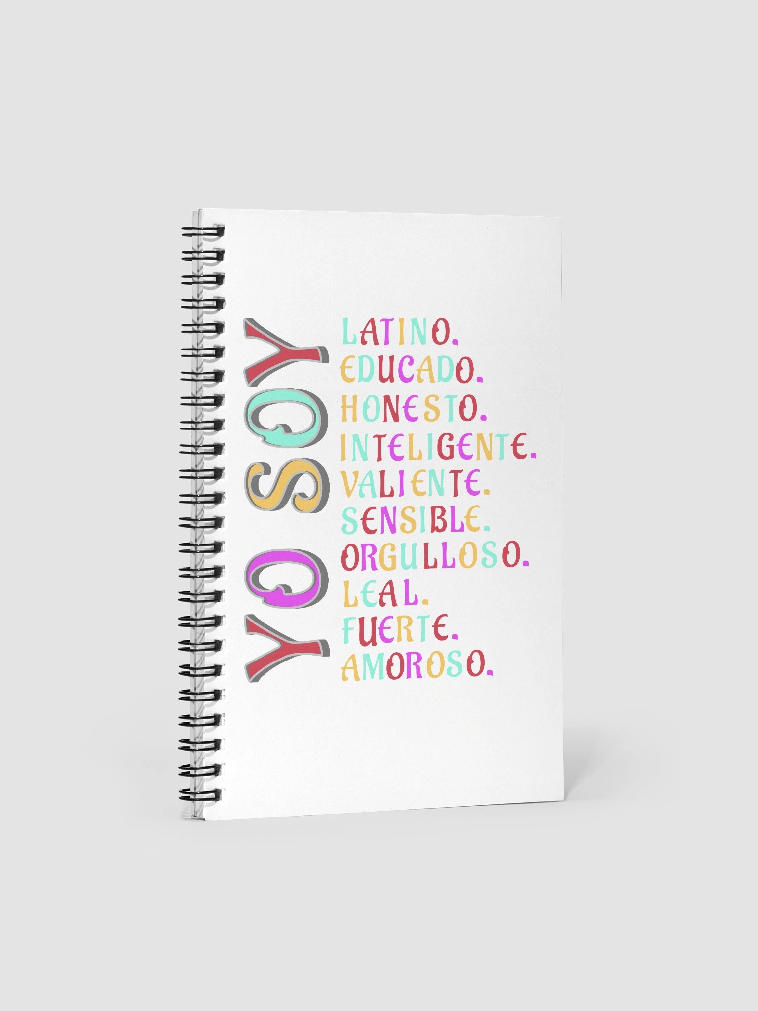 Yo Soy I Am Spiral Notebook product image (2)
