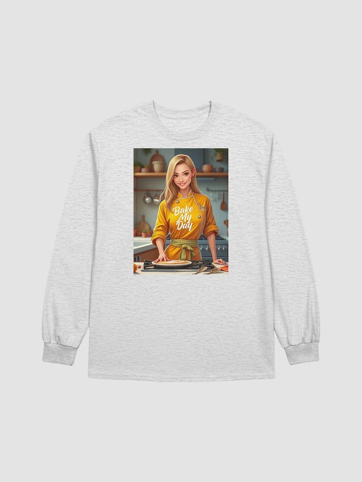 Bake My Day Chef's Long Sleeve Tee product image (3)