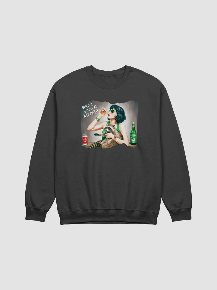 Who's A Good Kitty Long Sleeve Unisex Sweatshirt product image (3)