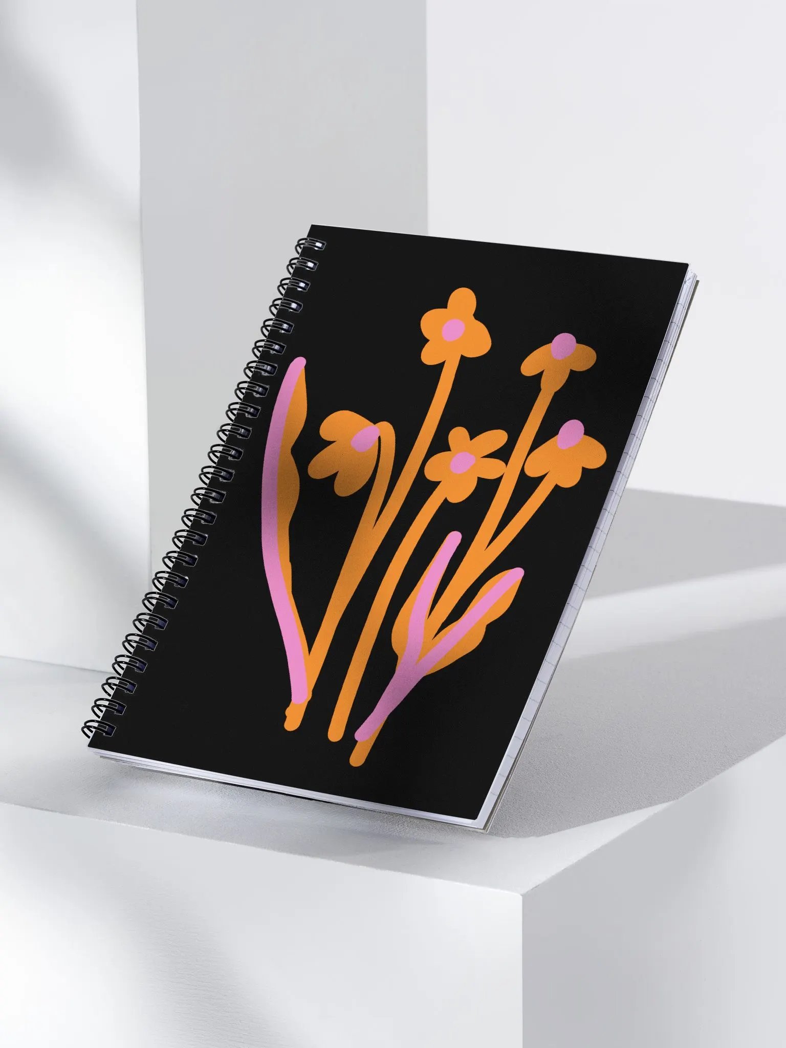 Floral Spiral Notebook product image (3)