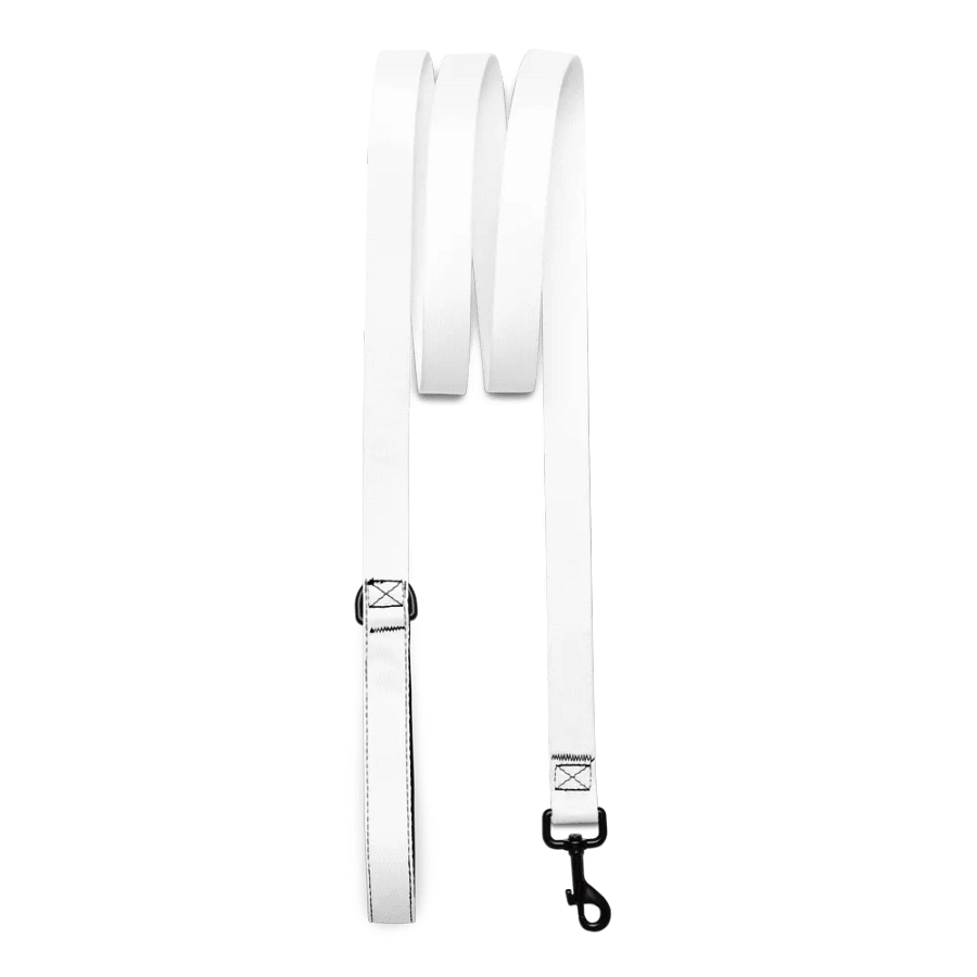 White Zenith Blank Canvas Pet Leash product image (3)