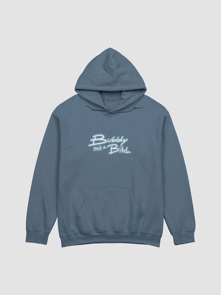 Bubbly and a B*tch (lined design, #709AAF) classic hoodie product image (44)