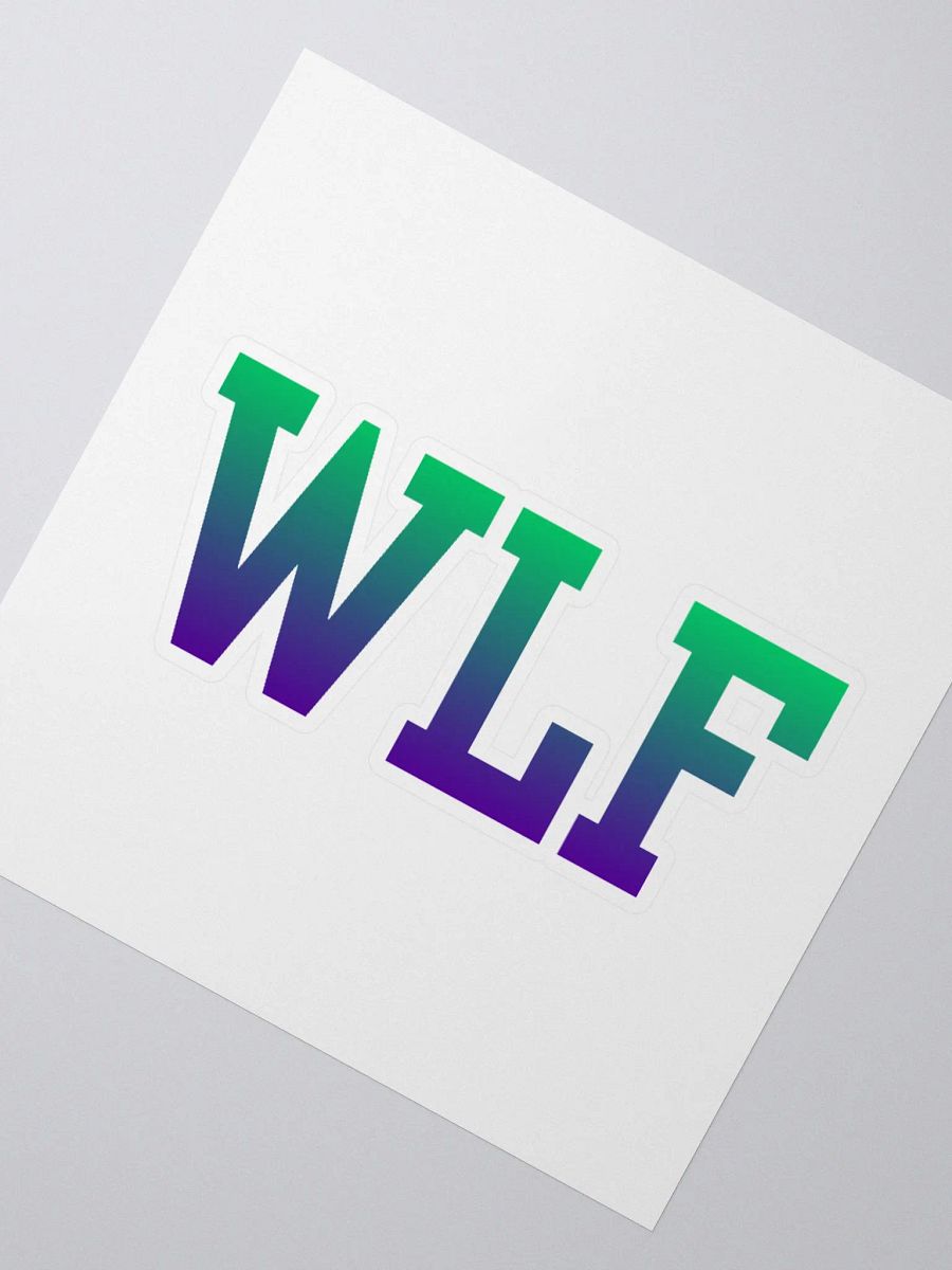 WLF Collaboration Sticker 3x3 product image (2)