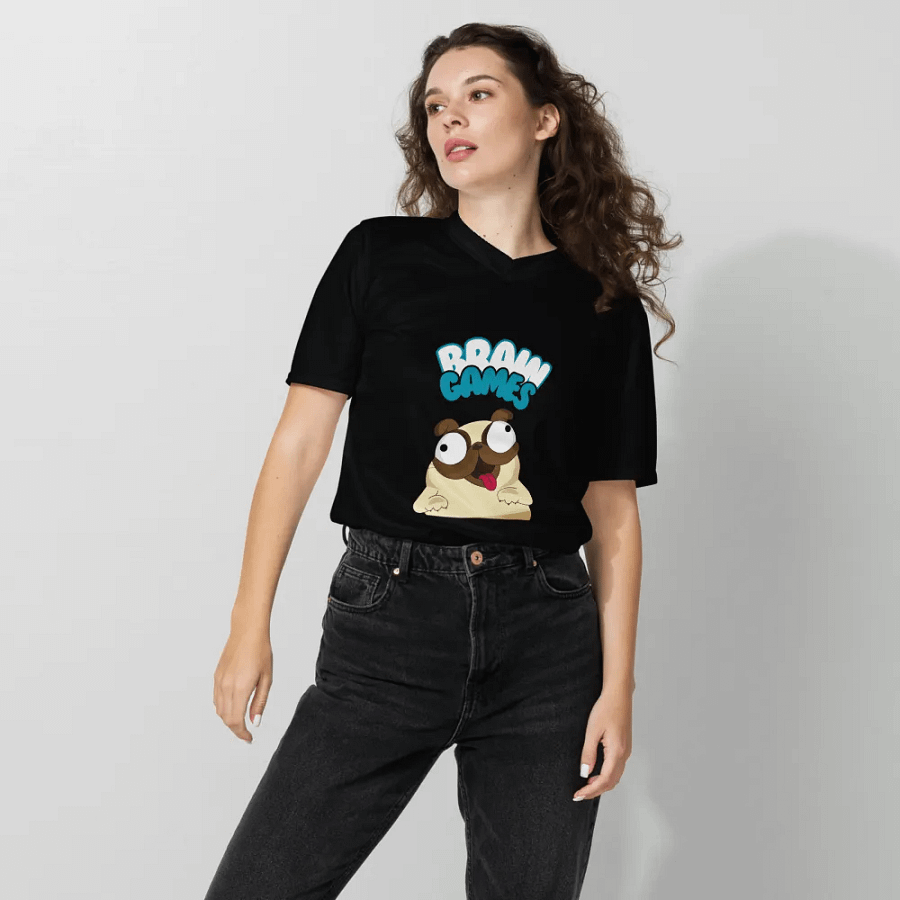 BBB Silly Pug Brain Games All-Over Print Jersey product image (8)