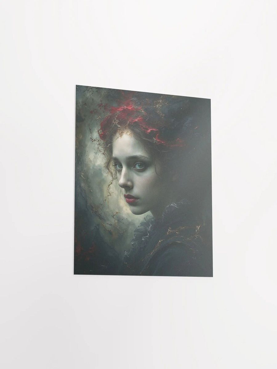 Gothic Muse Portrait Matte Poster product image (37)