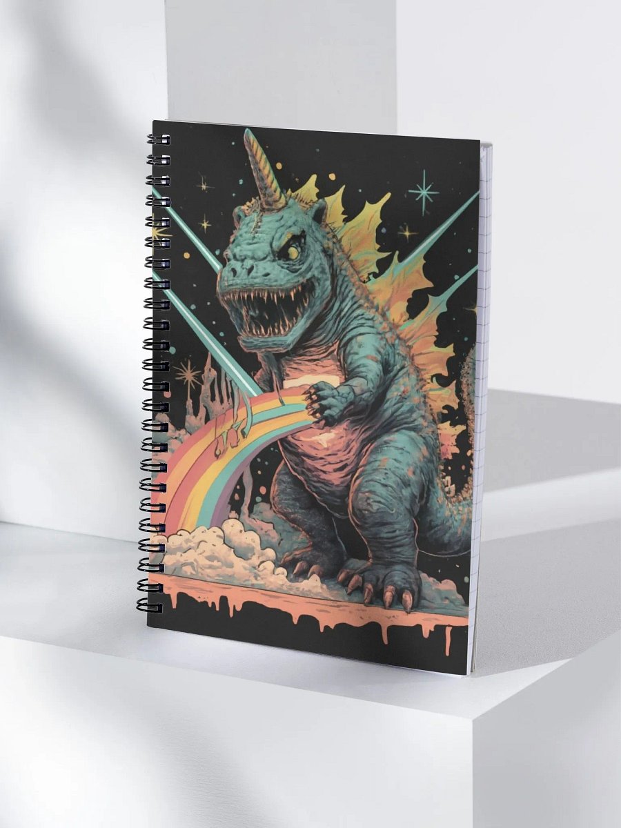 Godzillacorn Rainbow Power Notebook! product image (4)