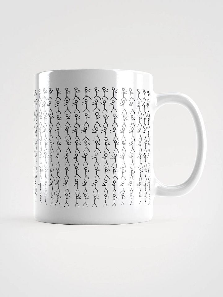 Men Sleep Walking White Glossy Mug product image (2)