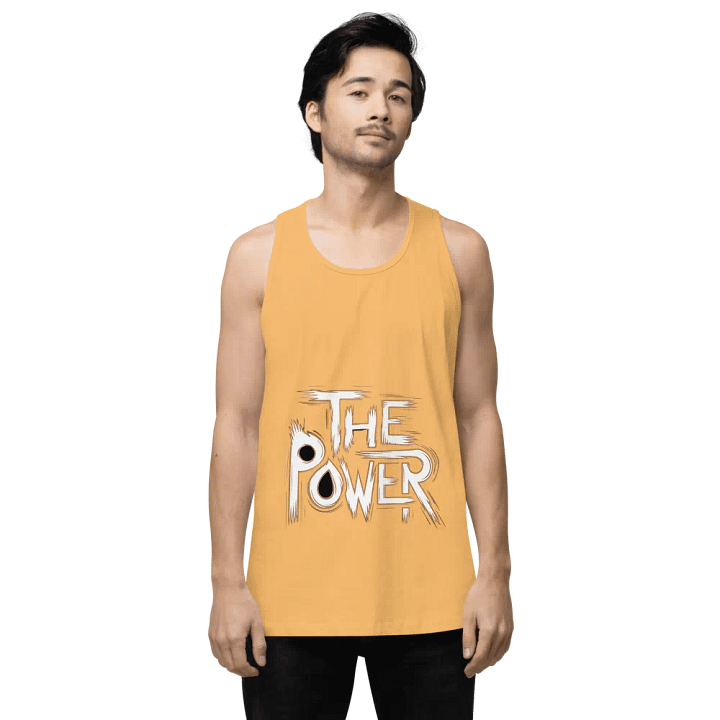 The Power Men's Premium Tank Top product image (1)