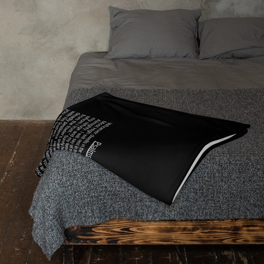 Armour Of God Black Prayer Blanket product image (13)