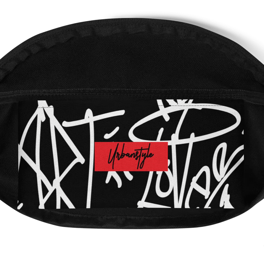 Rainbow Letters All-Over Fanny Pack product image (3)