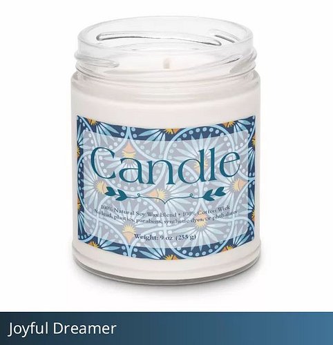 Scented Soy Candle | Blue Scallop Floral Block Print👇

Soft, clean, and calming. This soy candle fills the room with its unfo...