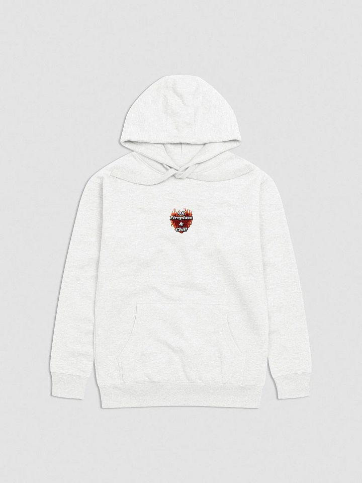 Flaming Heart - 4K Fireplace & Chill | Embroidered Hoodie product image (5)