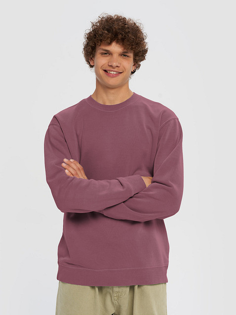 Photo showing Independent Trading Co. Unisex Midweight Pigment Dyed Sweatshirt