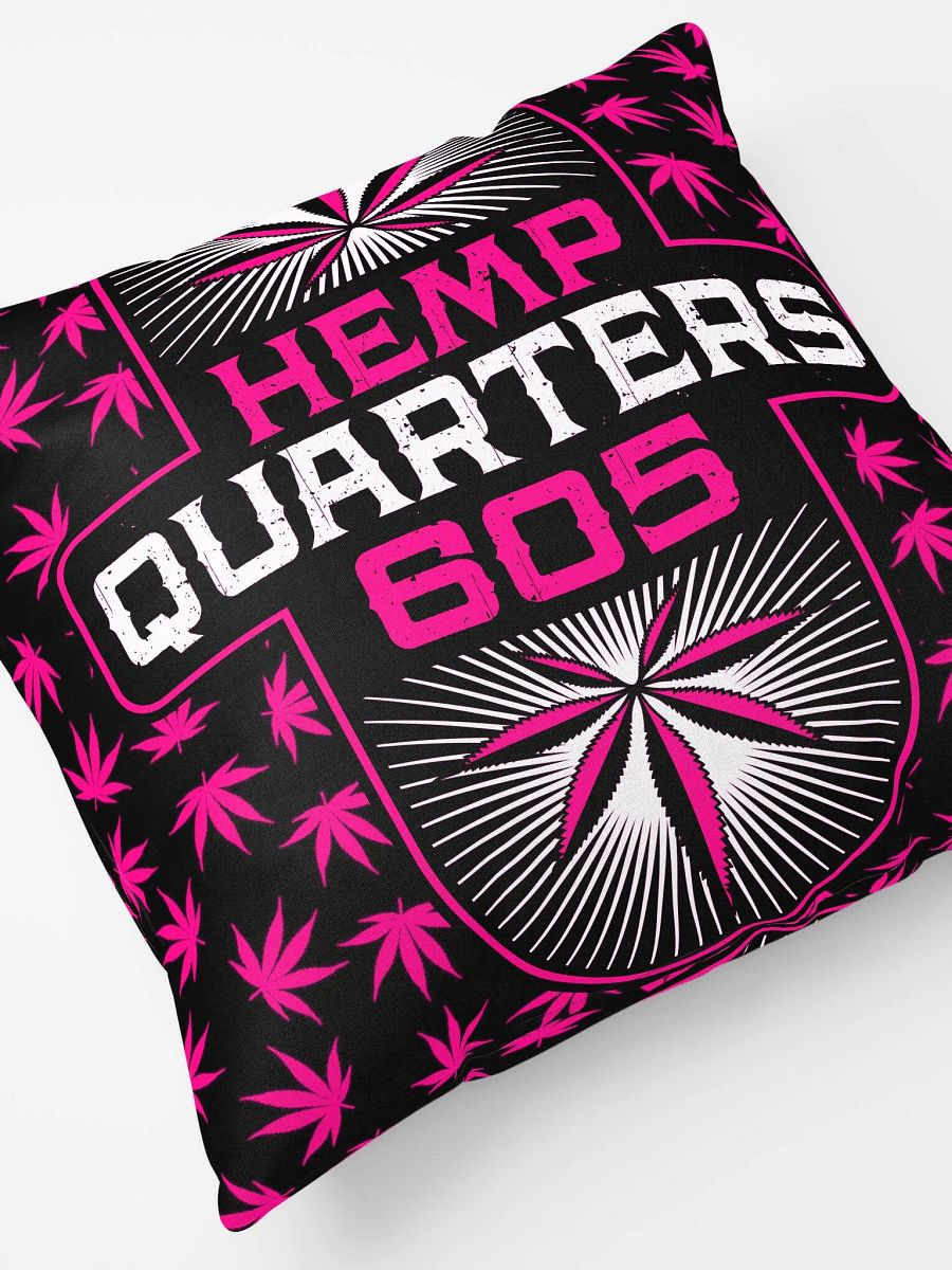 HempQuarters Pink Pillow 18