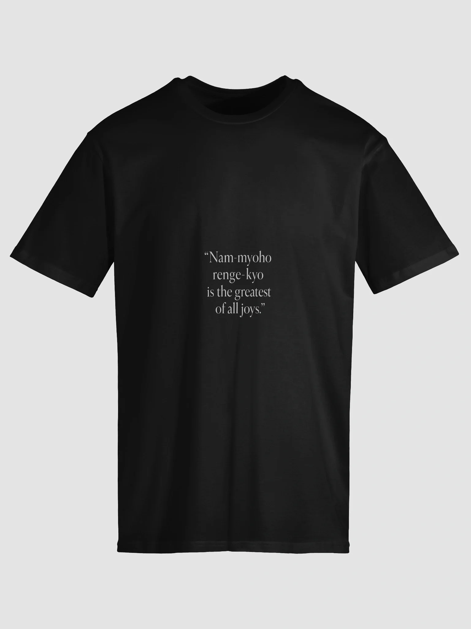 Nam-myoho-renge-kyo Quote T-Shirt – Nichiren Buddhism Chant Tee product image (5)