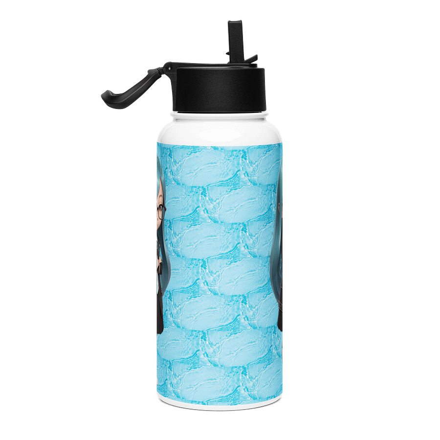 (AQUA CHIBI) K Stainless Steel Water Bottle with a Straw Lid product image (4)