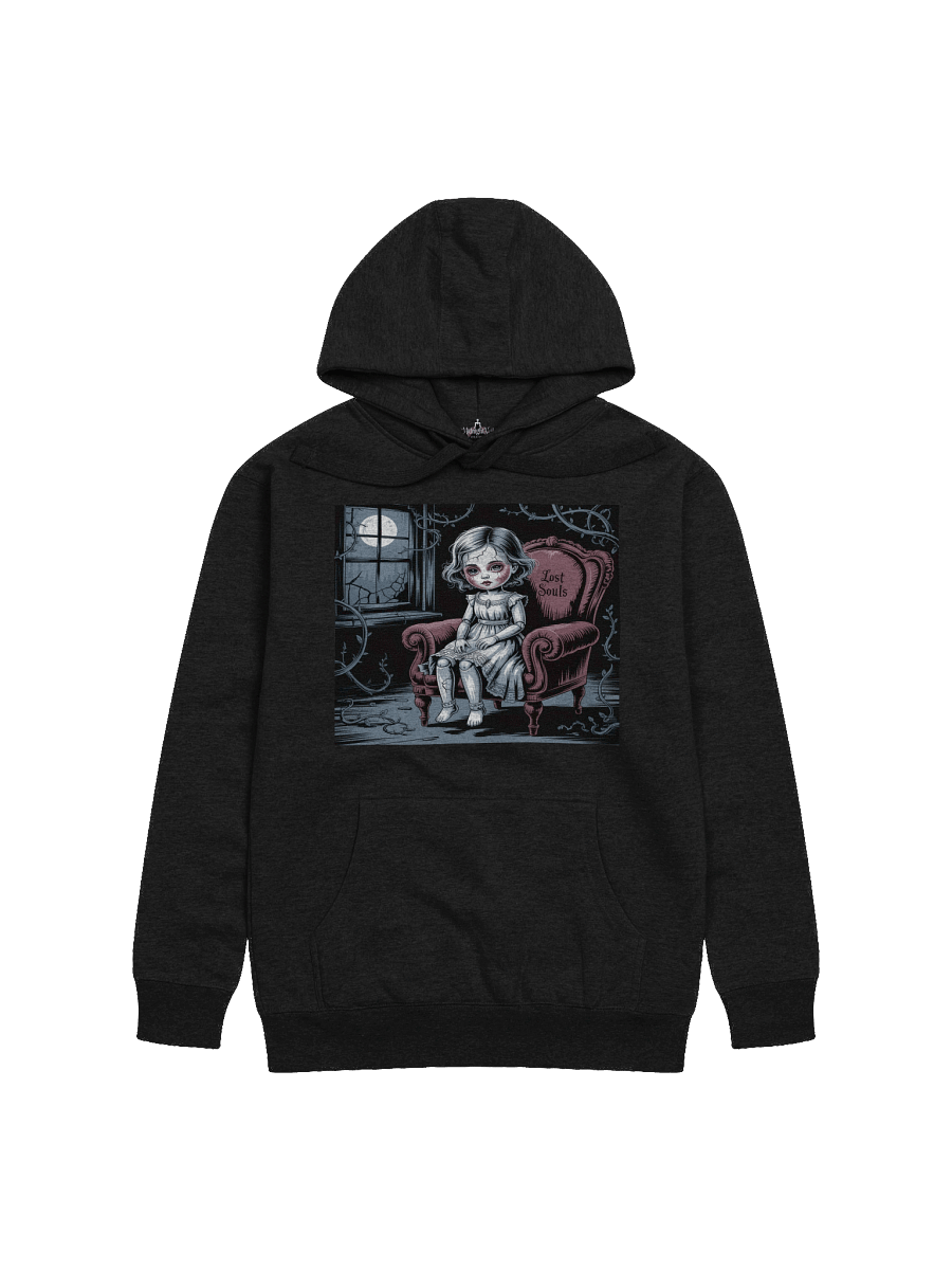 Lost Souls Hoodie - Gothic Unisex Premium Hoodie by Midnight Veil Designs product image (1)