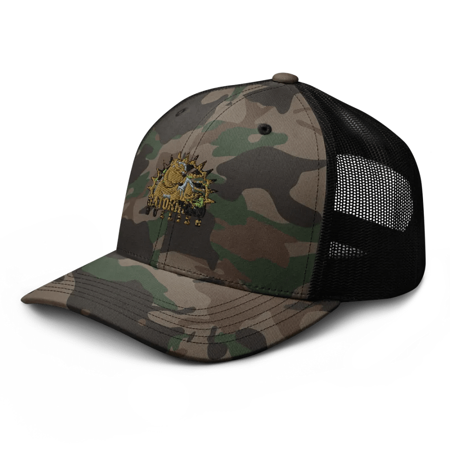 CAMO GATORHEAD BULLIES TRUCKER CAP product image (4)
