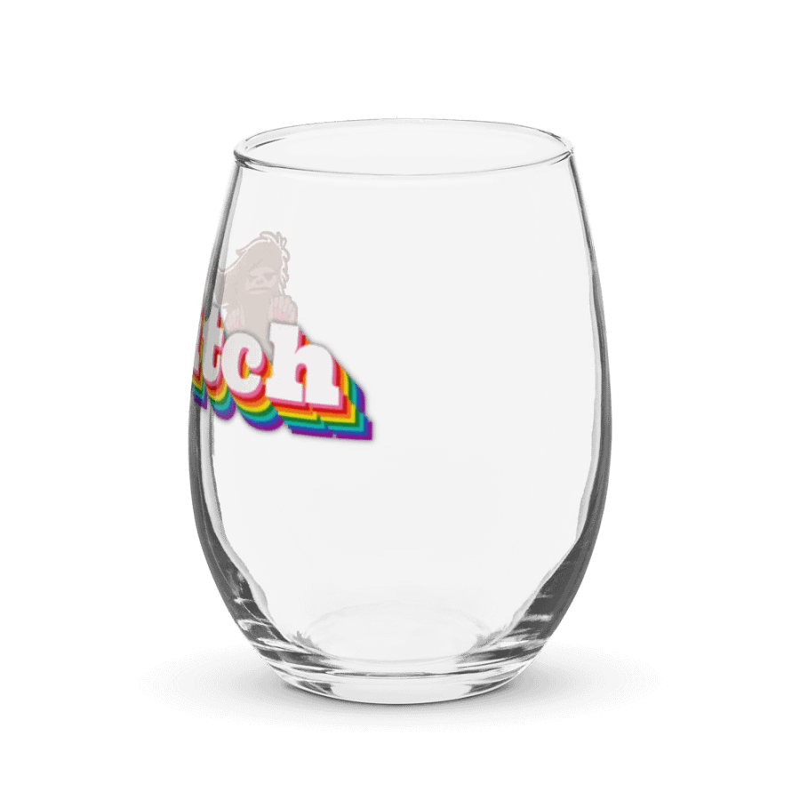 b!tch wine glass product image (3)