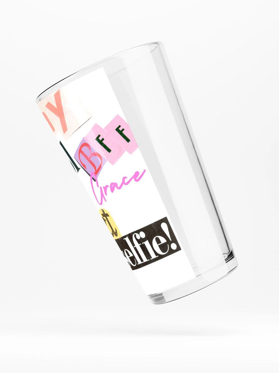 Energetic Phrases Shaker Pint Glass product image (4)