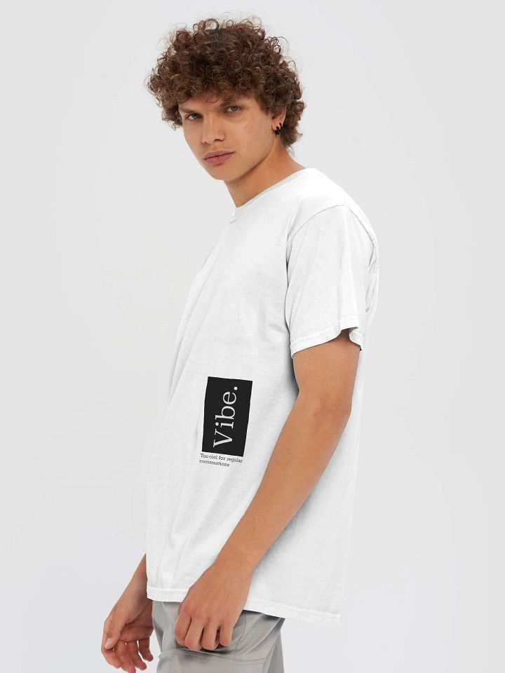 Vibe Vertical Cotton T-Shirt product image (2)
