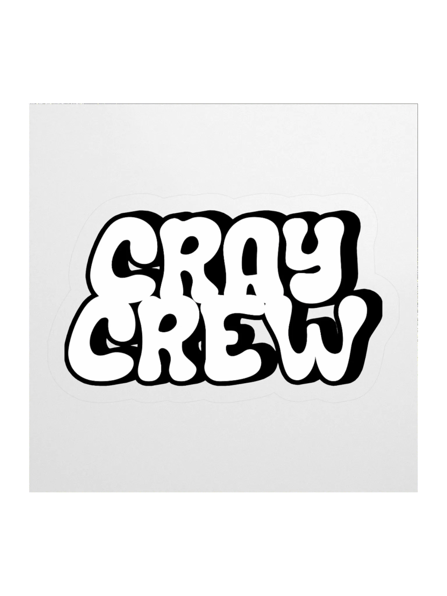 CRAY CREW Kiss Cut Stickers product image (2)