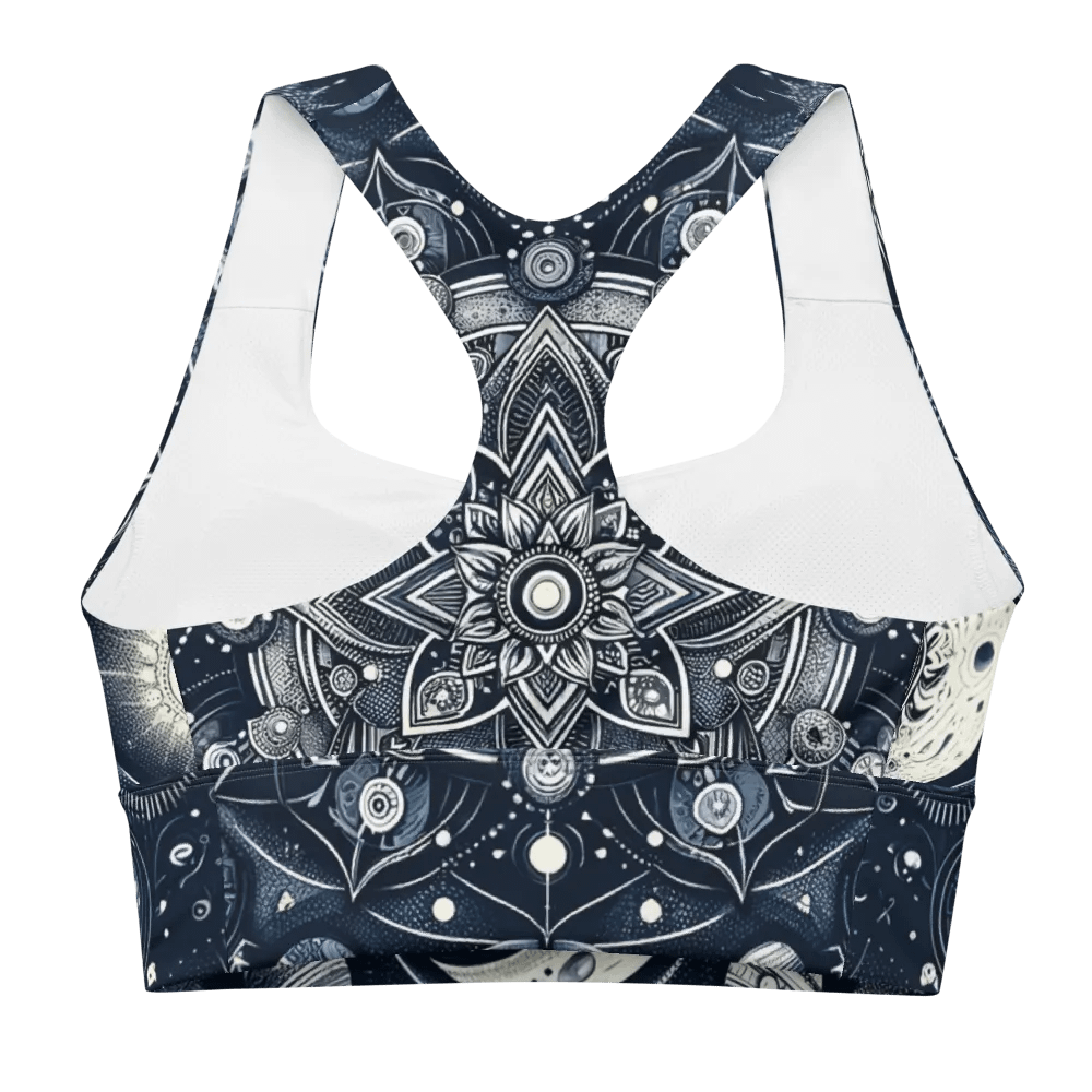 All-Over Print Longline Sports Bra product image (1)
