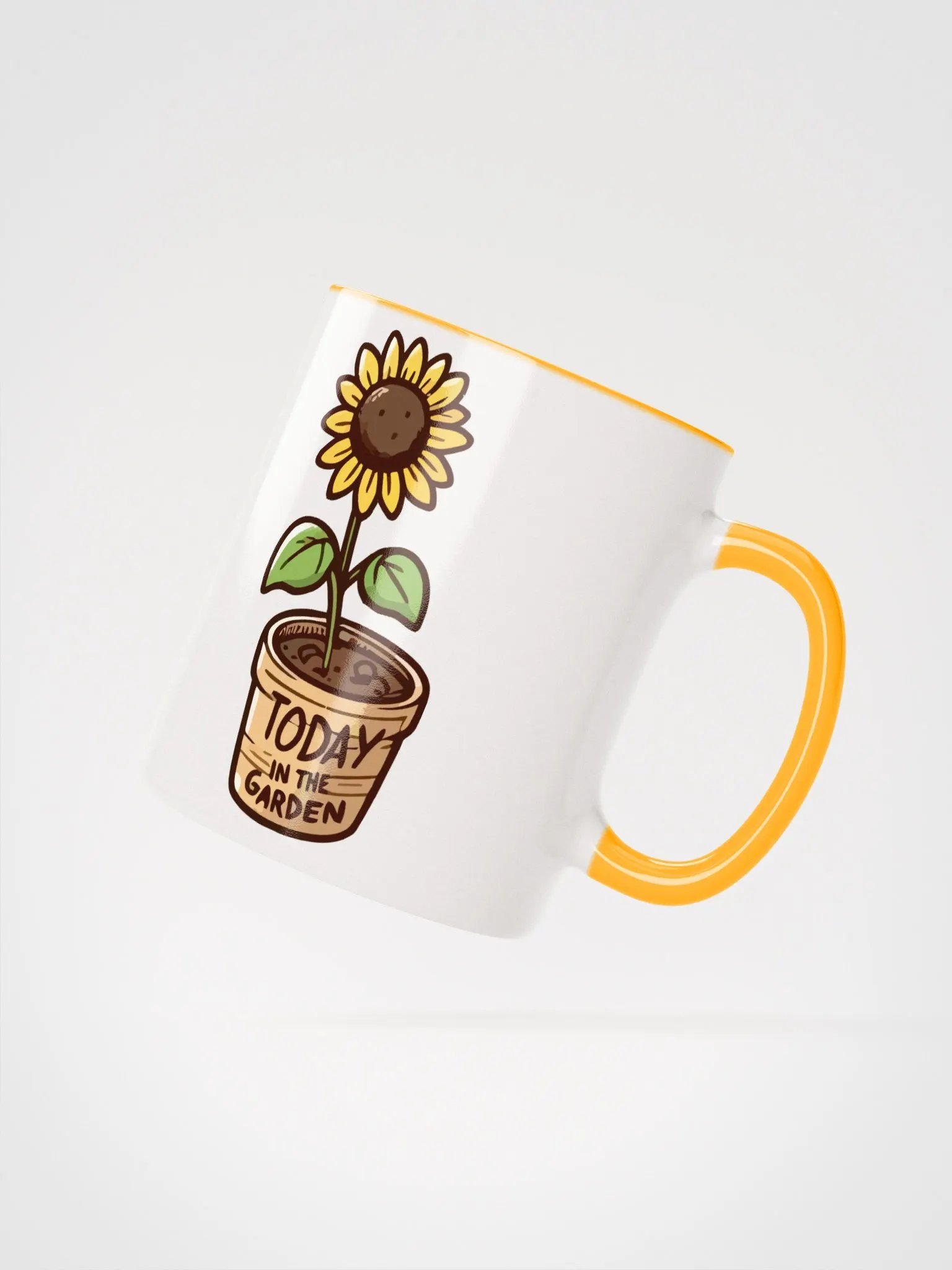 Today in the Garden Daisy Ceramic Mug product image (7)